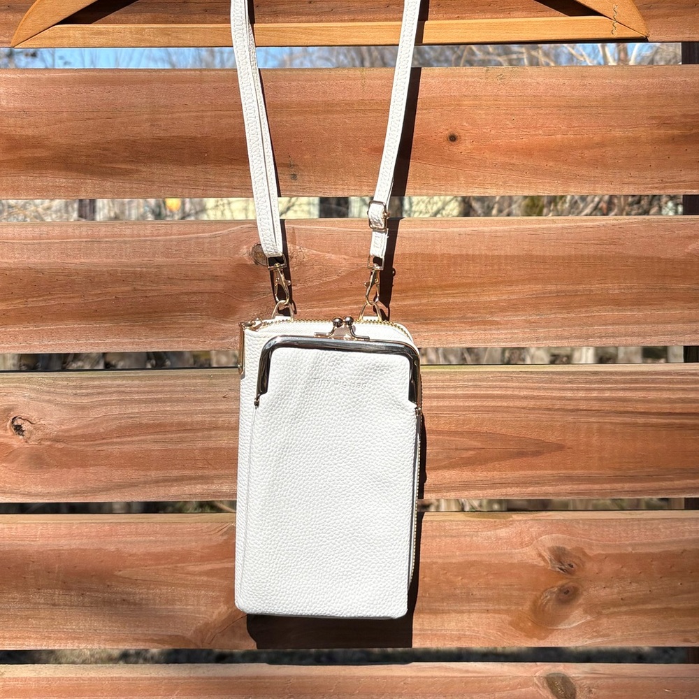 Elegant White Crossbody Bag